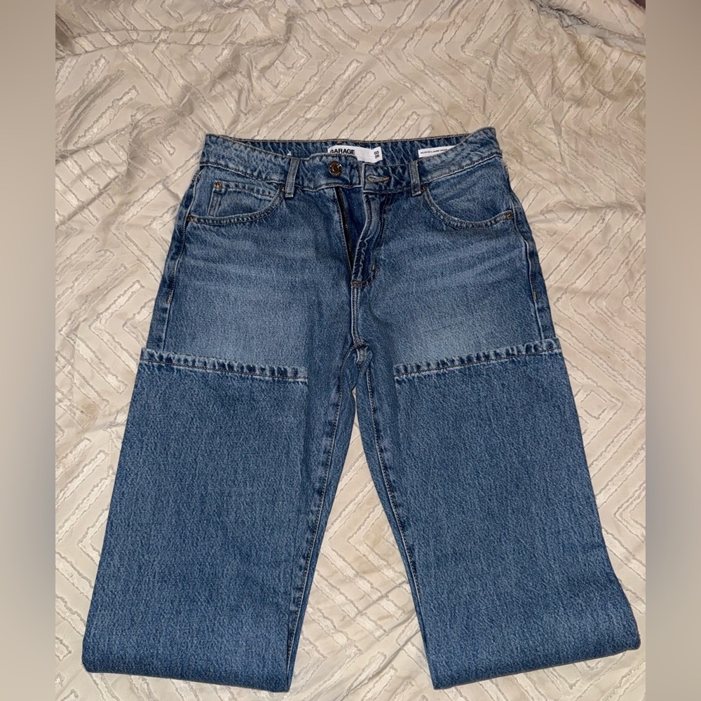 Garage Relaxed Fit Blue Jeans